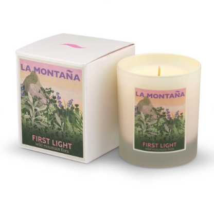 Candle First Light La Montana